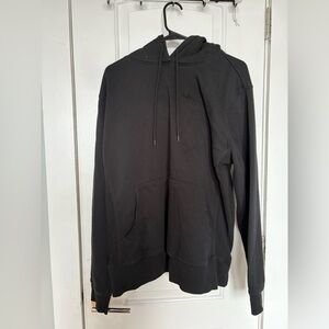 Fashion Nova Black Crewneck Hoodie - Women's Scoop/Classic Pullover